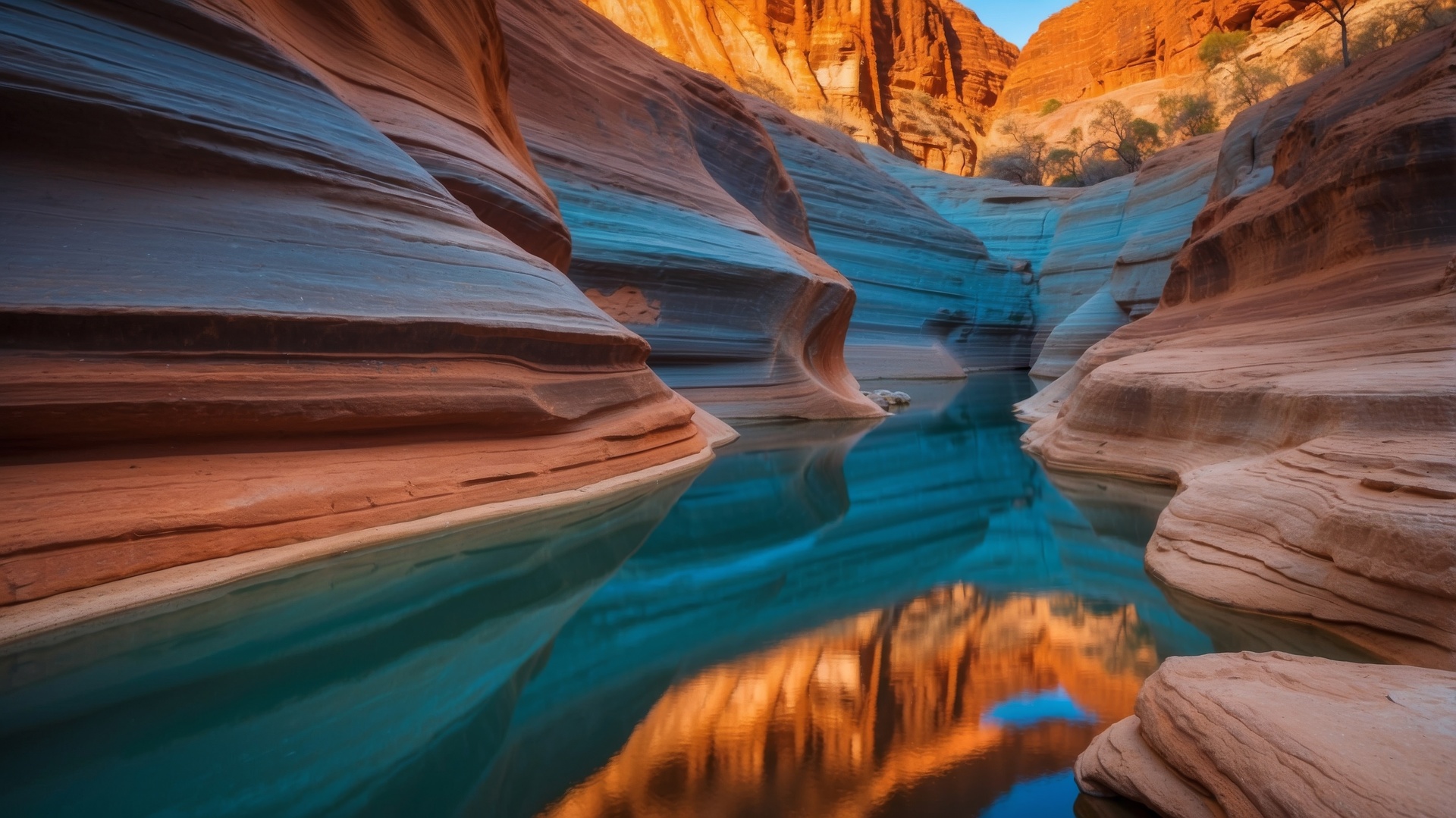 Dramatic Australian landscape